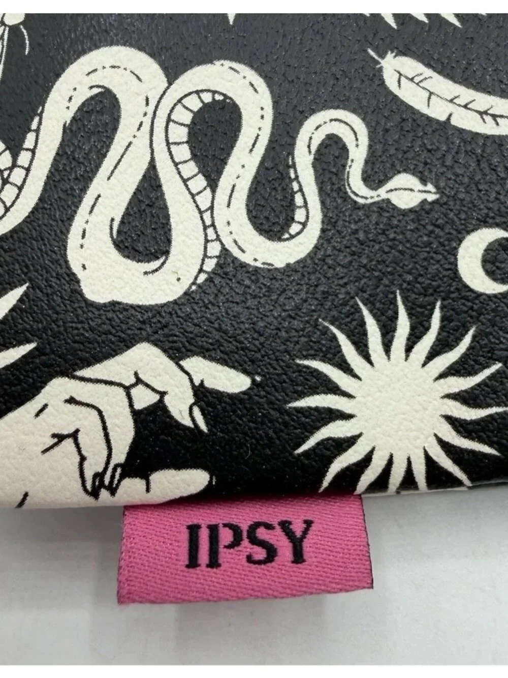 IPSY Halloween 2024 Celestial Witchy Makeup Bag Snakes Crystal Balls Empty